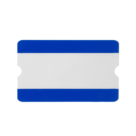 BY 1FFO3MO Otvorené samolepiace podlahové vrecko - 30,3x18,7 cm Modrá