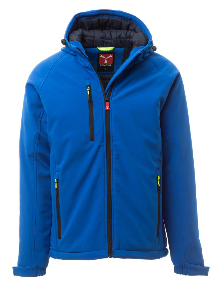 Payper GALE PAD Softshellová bunda zateplená 3XL, Royal blue-Navy blue