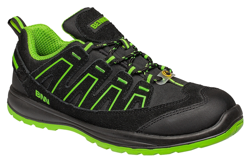 Bennon ALEGRO S1P ESD GREEN LOW Bezpečnostná obuv Zelená-Čierna, 47