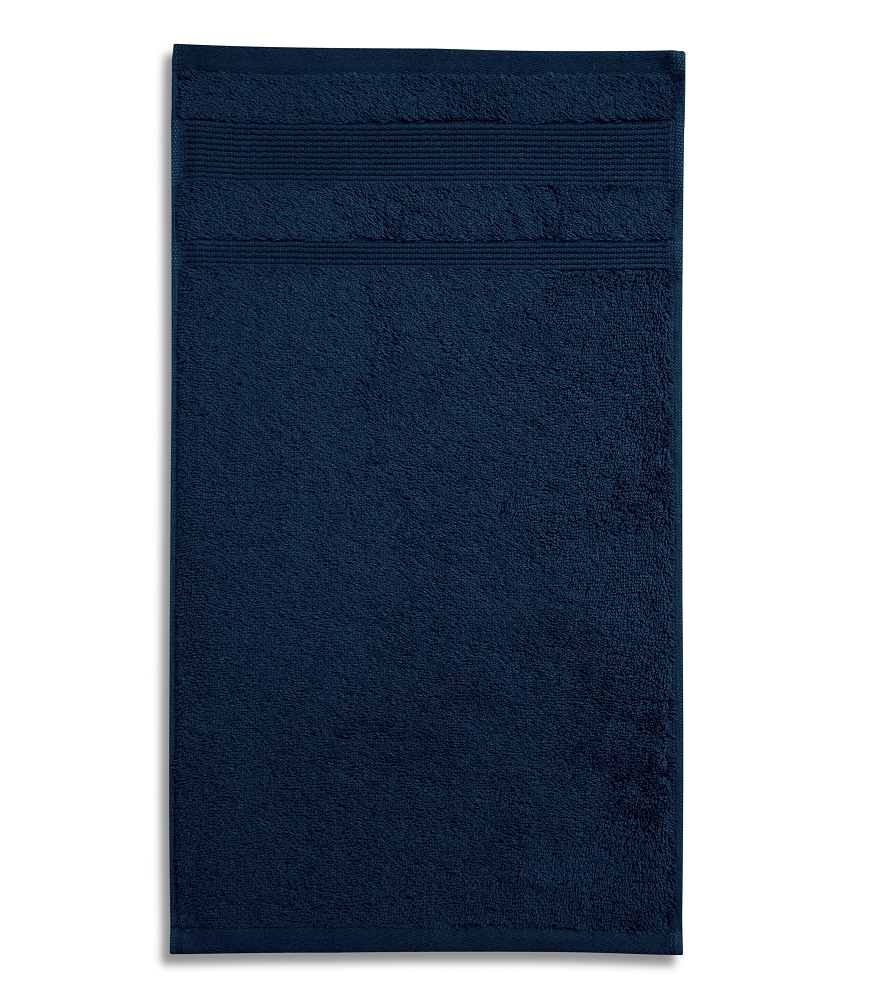 Malfini ORGANIC 916 Malý uterák unisex Tmavomodrá