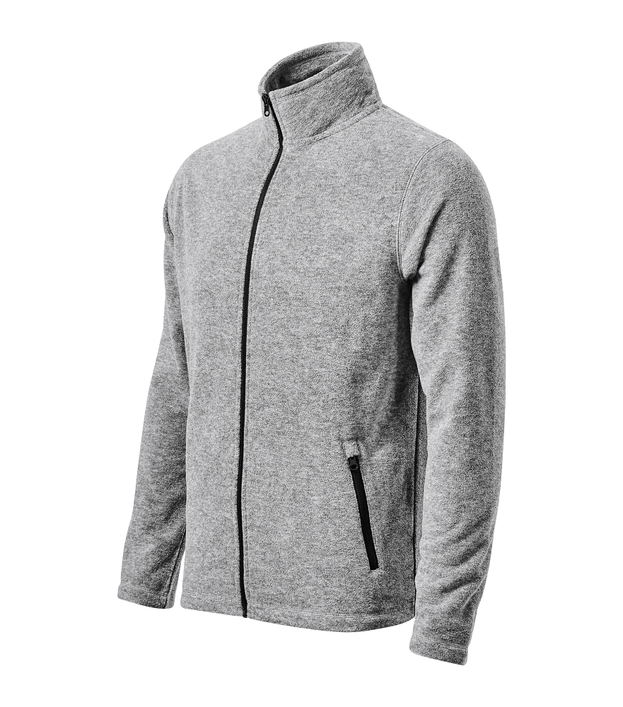 Malfini SHIFT 850 Micro fleece pánsky S, Strieborný melír