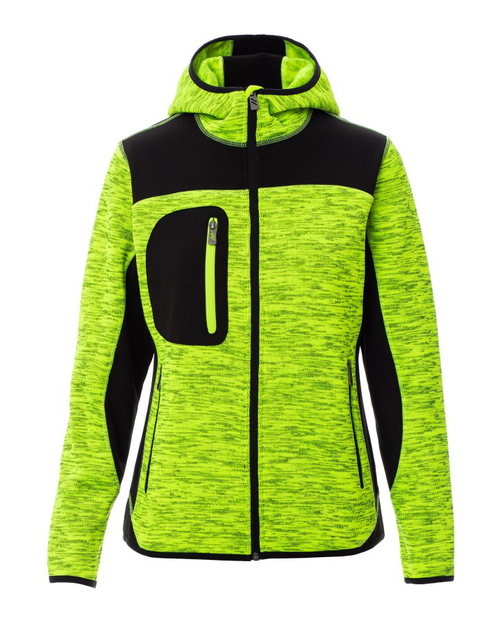Payper TRIP LADY Dámska bunda S, Yellow fluorescent-Black