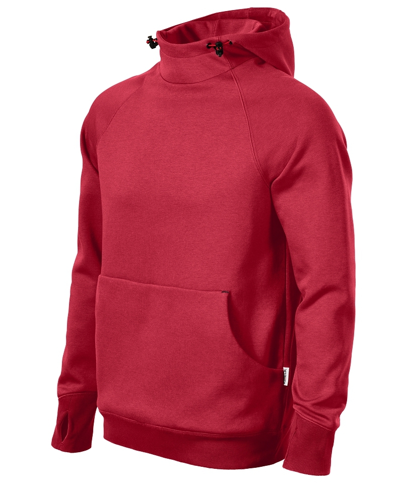 Rimeck VERTEX HOODIE W43 Mikina pánska 4XL, Marlboro červená