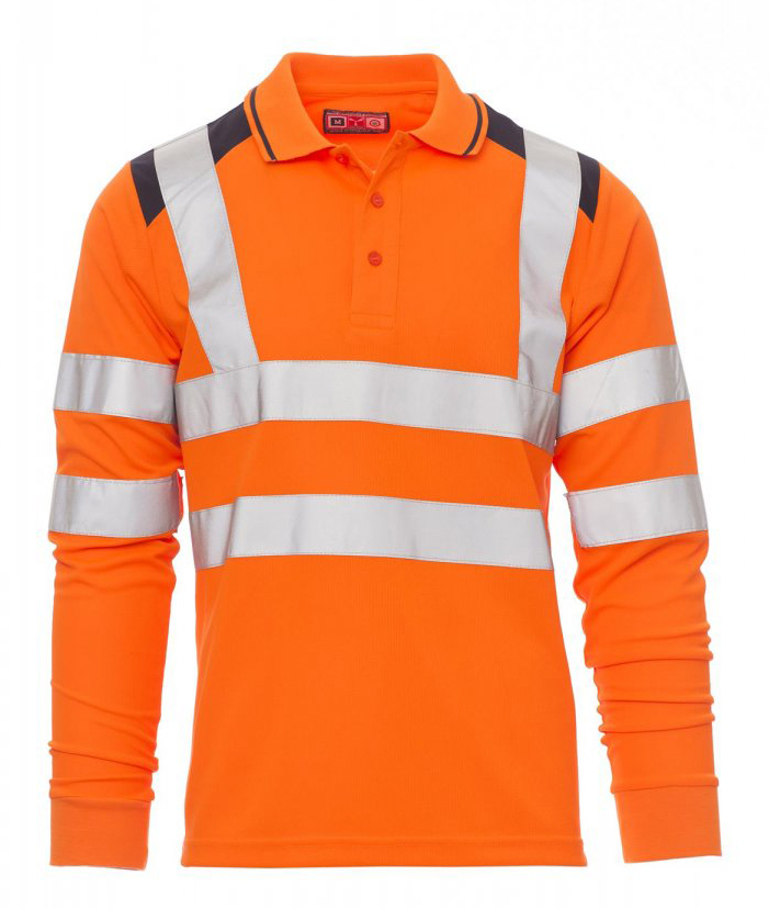 Payper GUARD+ WINTER Reflexná polokošeľa pánska S, Fluorescent orange