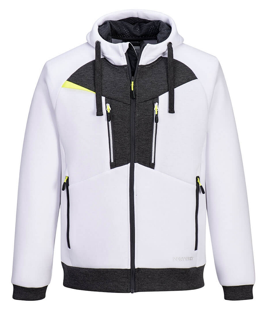 Portwest DX472 Mikina na zips DX4 Biela, S