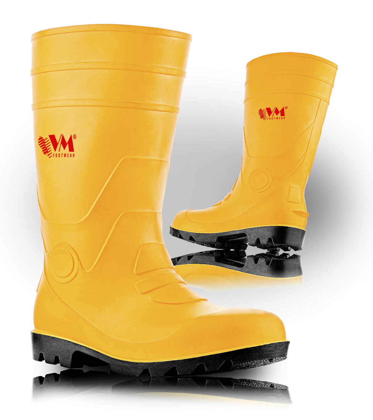 VM Footwear SAPPORO S5 Bezpečnostné čižmy Žltá, 37