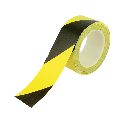 BY 3E550 Výstražná páska - šírka 5 cm Čierna-Žltá