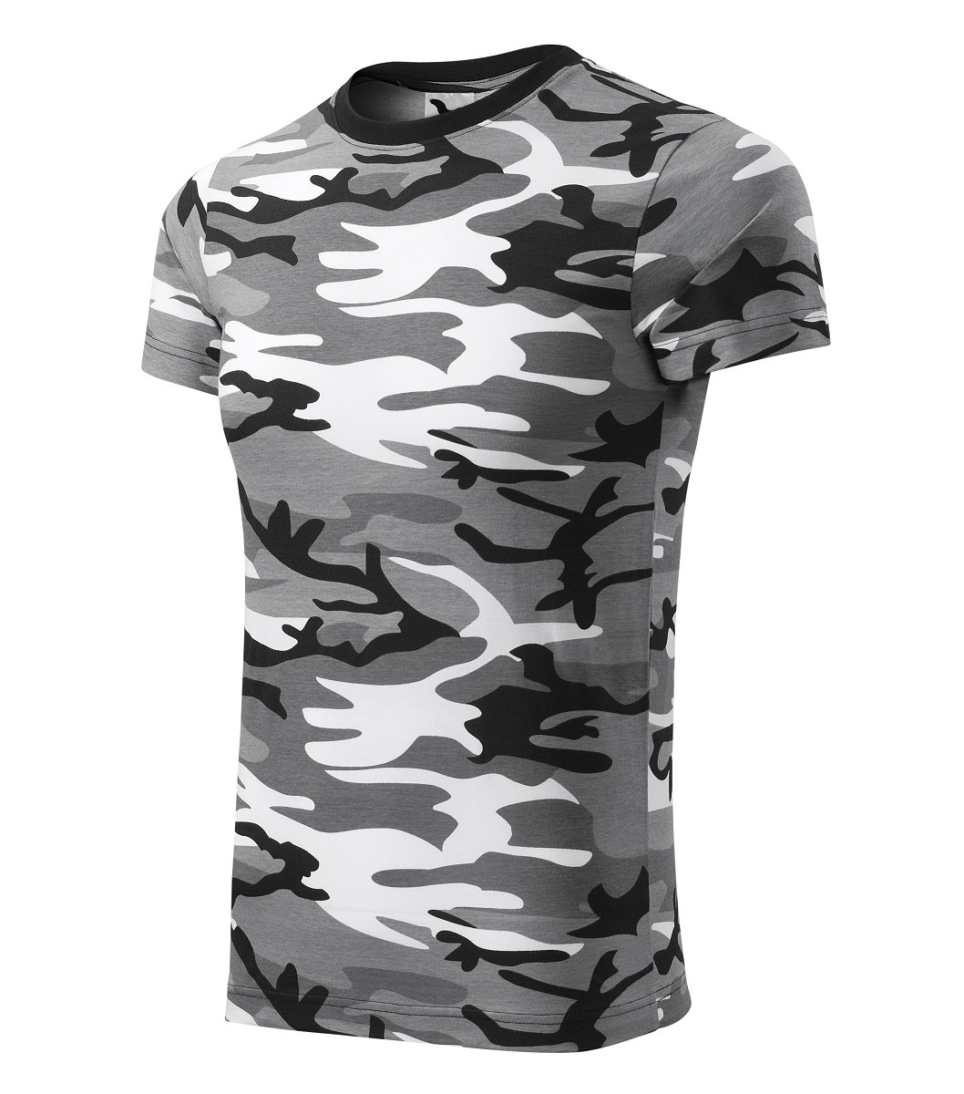 Malfini CAMOUFLAGE 144 Tričko unisex XL, Camouflage grey