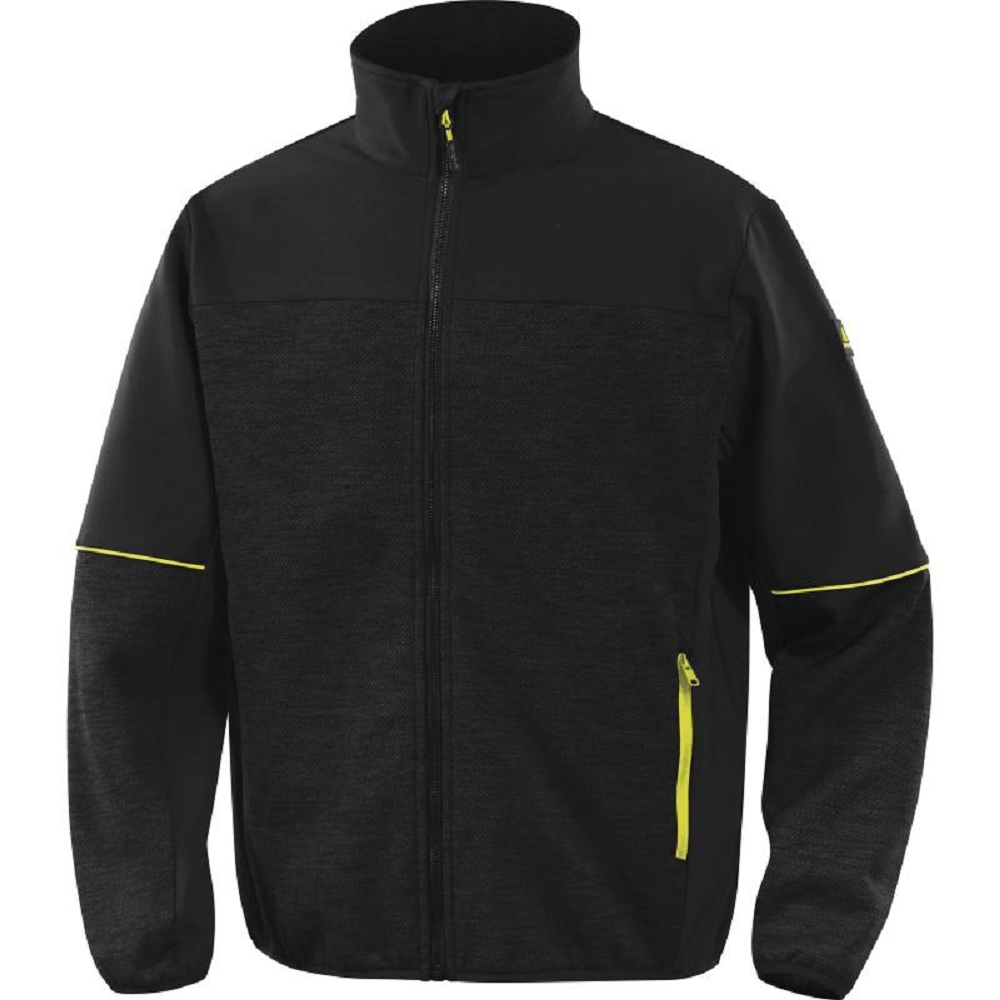 Delta Plus BEAVER2 Pletená bunda S, Čierna