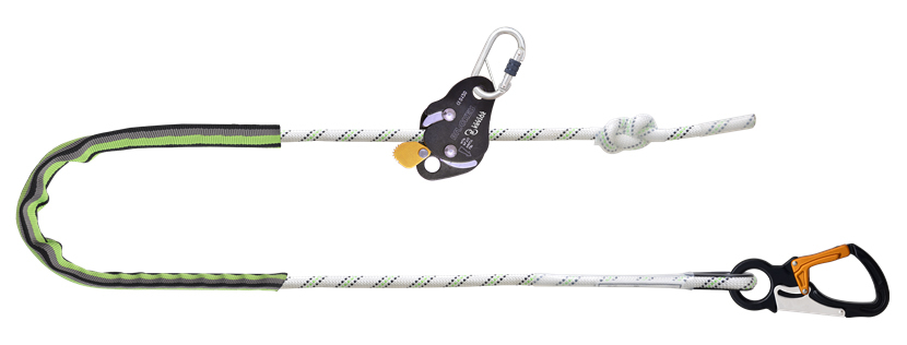 E-shop Kratos Safety FA4090650 Polohovacie lano Biela