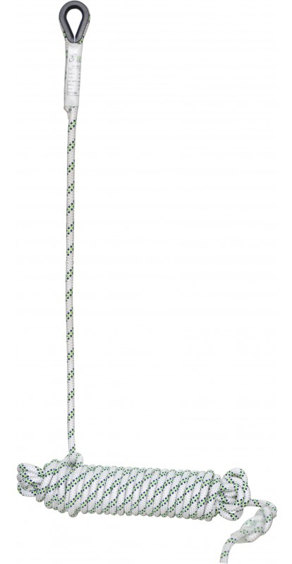Kratos Safety FA2010320 Spletené lano 20m Biela