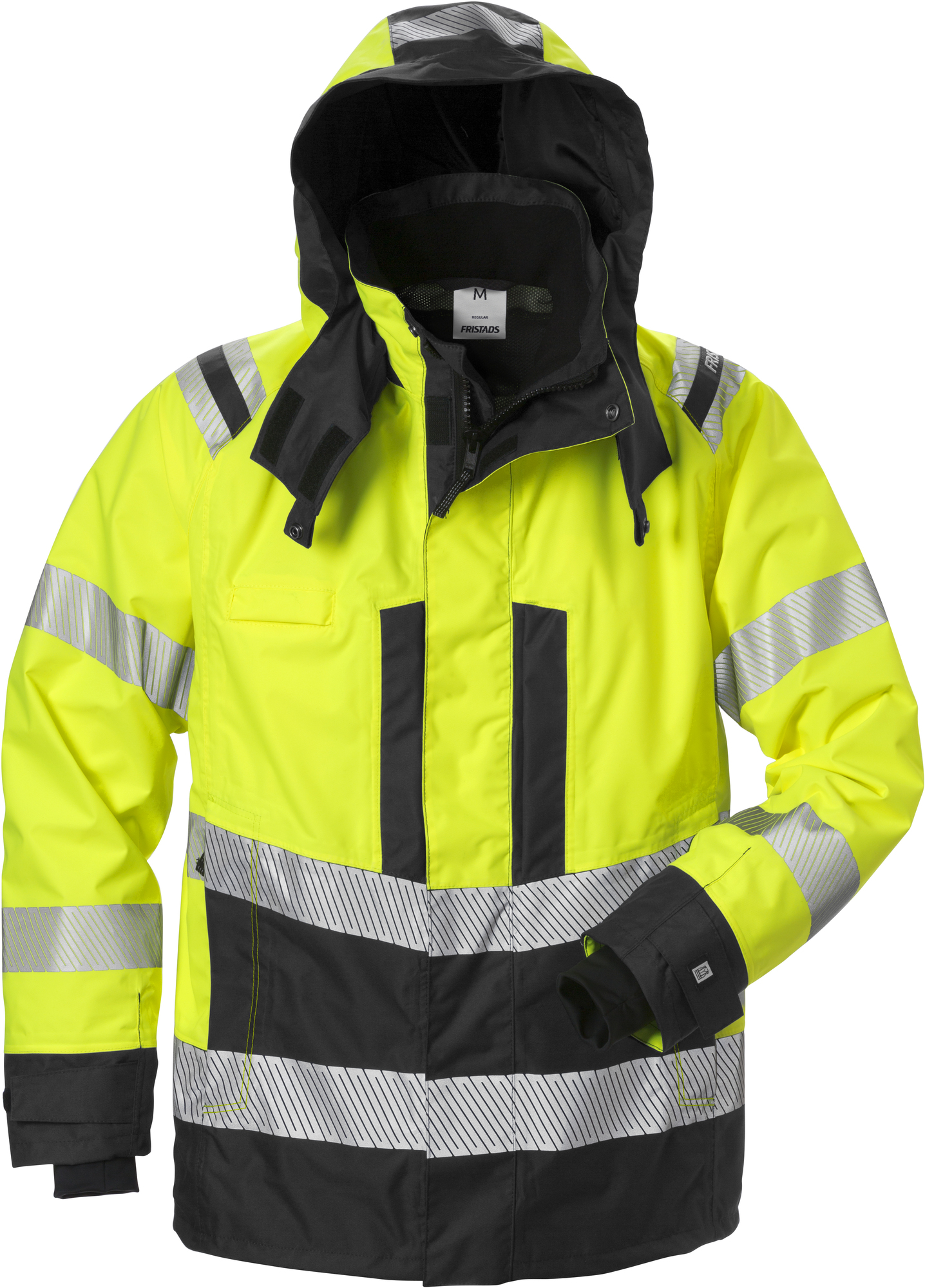 Fristads Výstražná bunda Airtech 4515 GTT XS, Výstražná žltá-Čierna