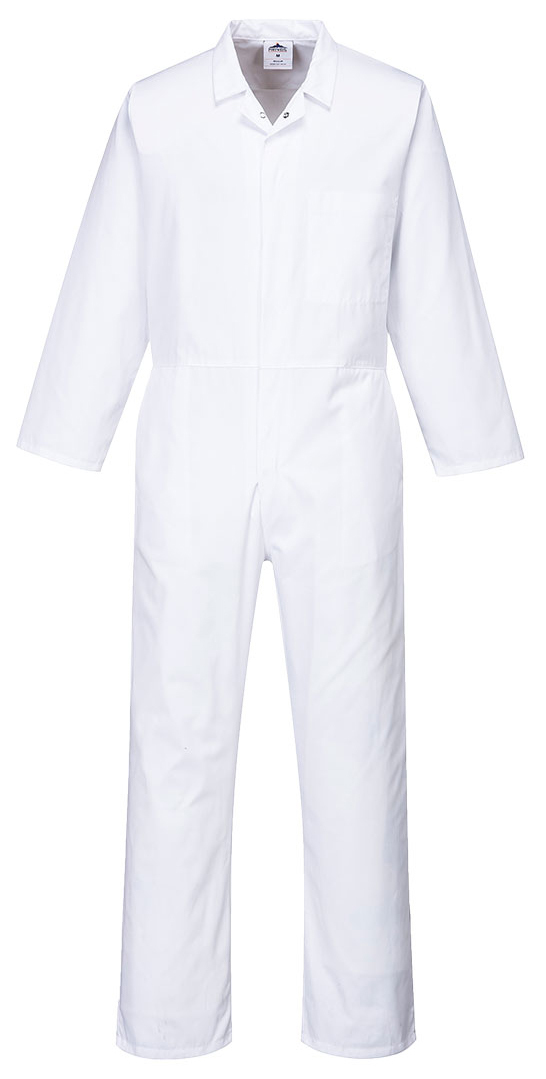 Portwest 2201 Potravinárska kombinéza Biela, XL