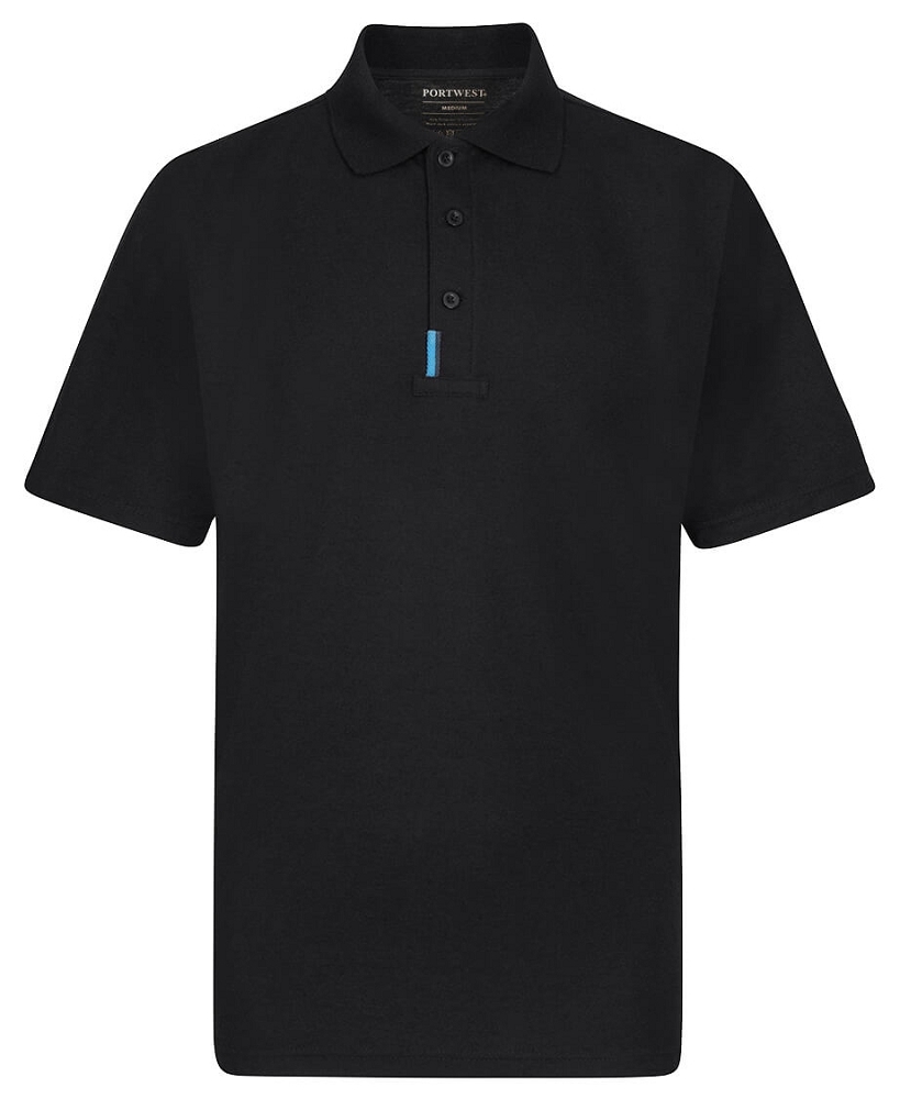 Portwest T720 Polokošeľa WX3 XS, Čierna
