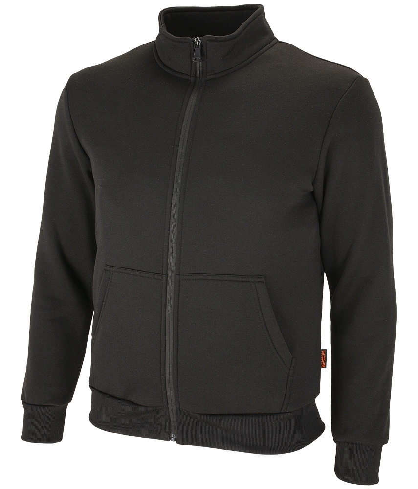 Bennon ADAMOS SWEATSHIRT BLACK Mikina pánska Čierna, XXL