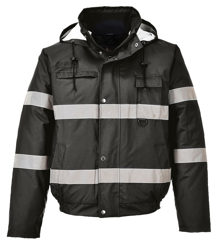 Portwest S434 IONA LITE BOMBER Pracovná bunda S, Čierna