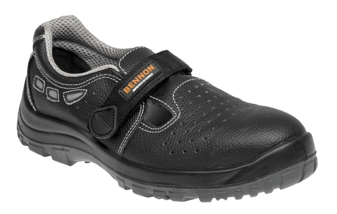 Bennon BASIC O1 SANDAL Pracovné sandále Čierna, 36