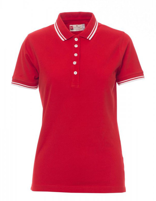 Payper SKIPPER LADY Polokošeľa dámska L, Red-White
