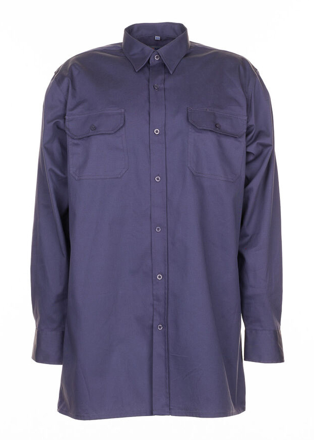 Planam SHIRTS TWILL SHIRT LONG SLEEVES Košeľa Sivá, 37/38