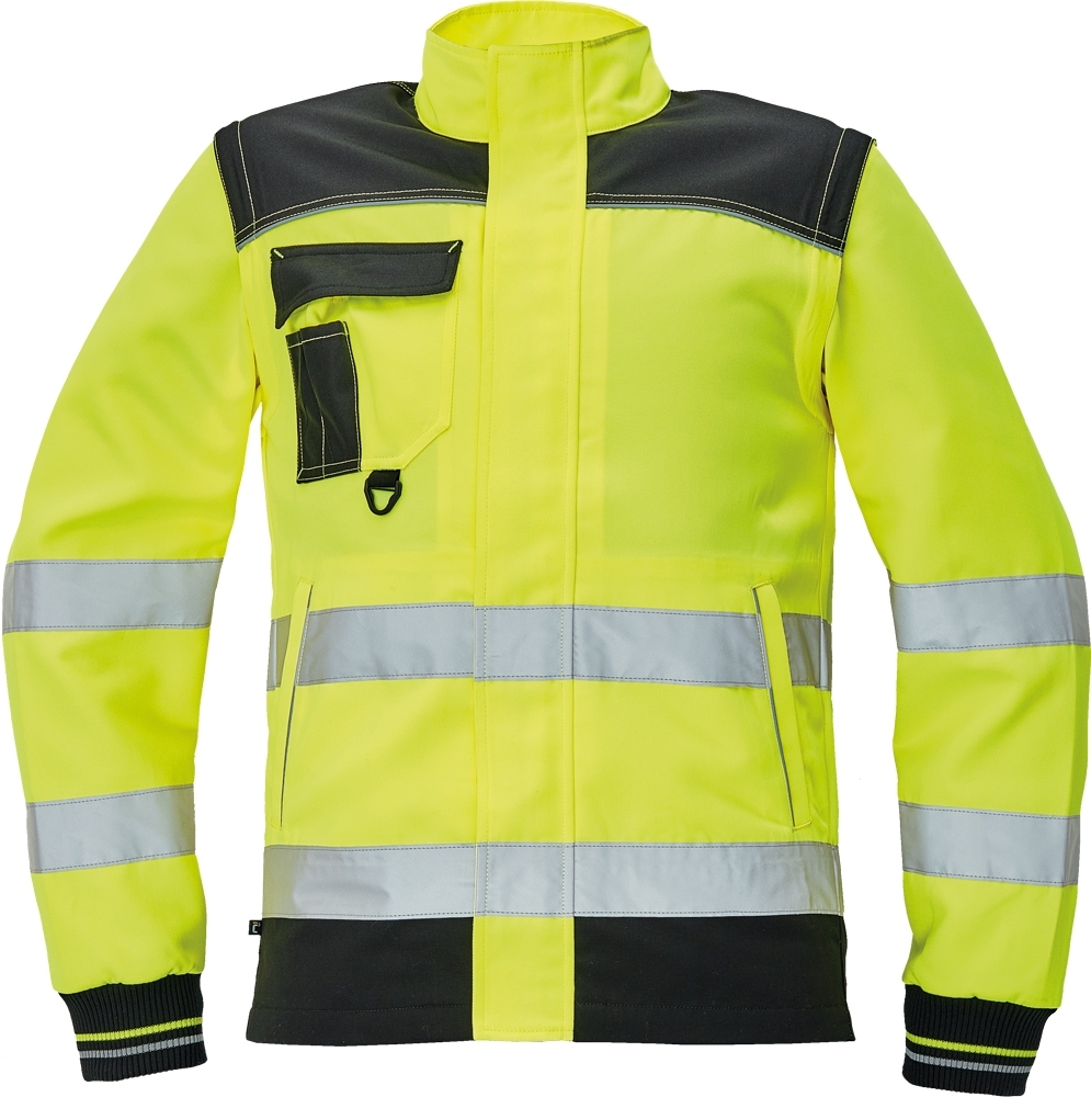 Cerva KNOXFIELD HI-VIS Reflexná bunda 2v1 Fluorescenčno žltá, 50