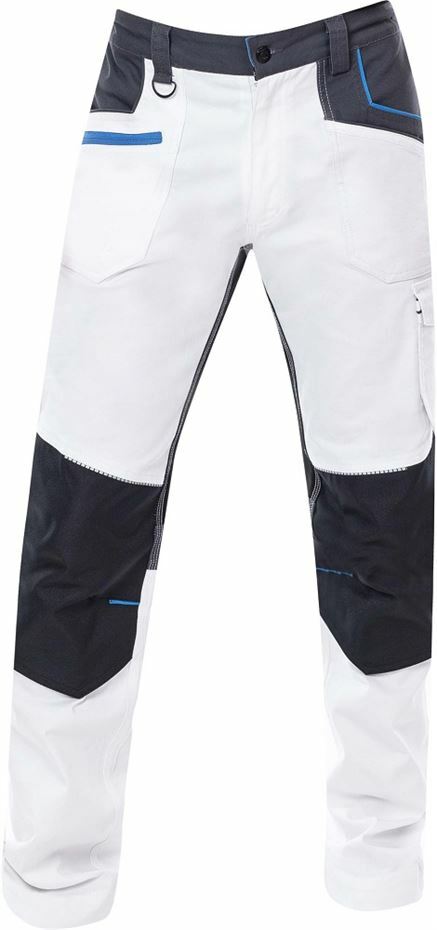 Ardon 4XSTRETCH Pracovné nohavice do pása Biela, 46
