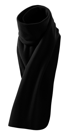 Malfini SCARF NEW 526 Fleece šál Čierna