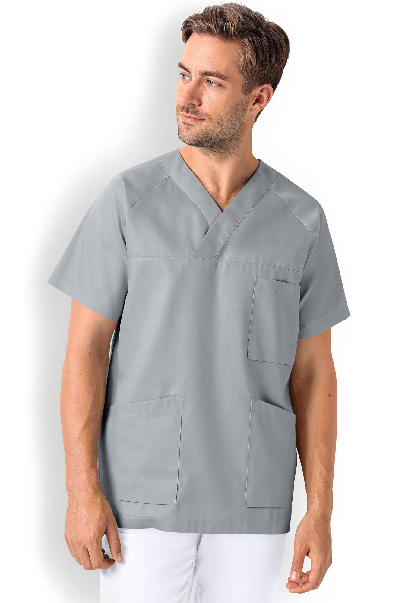 Clinic Dress CORE Blúza pánska XS, Sivá