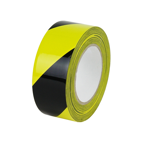 BY LPZC75/1 Páska pre vyznačenie manipulačného priestoru - šírka 7,5 cm Čierna-Žltá