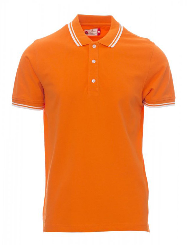 Payper SKIPPER Polokošeľa pánska S, Orange-White