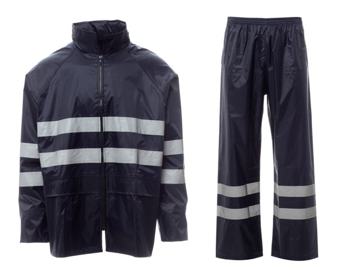 Payper SET-NYLON REFLEX Súprava do dažďa M, Navy blue