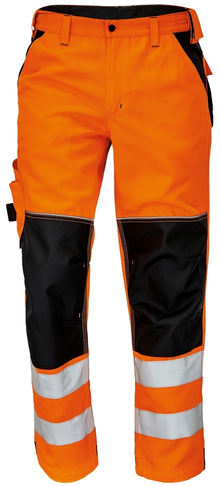 Cerva KNOXFIELD HI-VIS FL Reflexné nohavice Fluorescenčno oranžová, 46