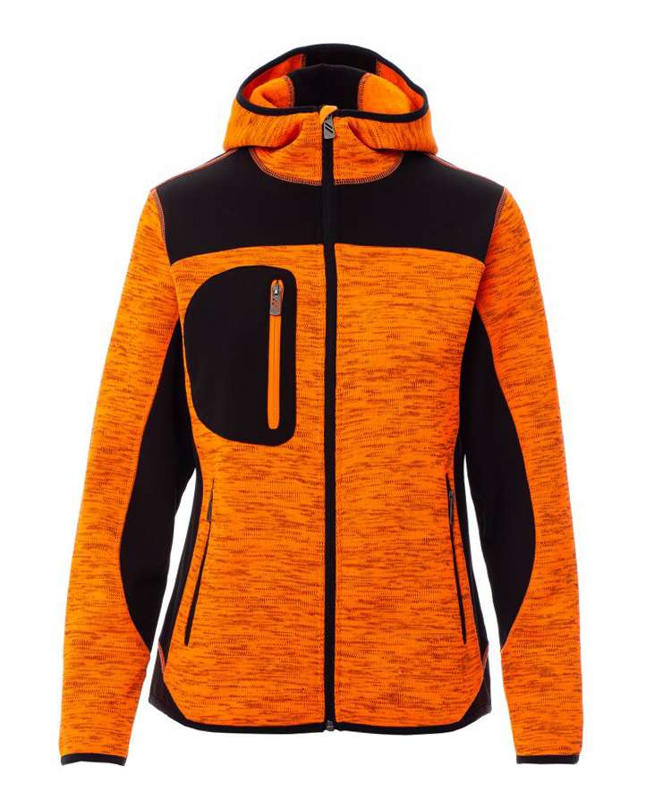 Payper TRIP LADY Dámska bunda S, Orange fluorescent-Black