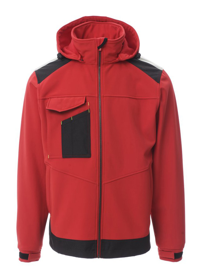 Payper PERFORMER 2.0 Softshellová bunda XS, Red-Black