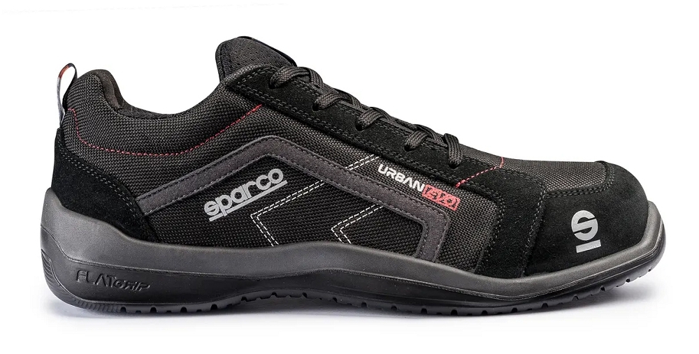 Sparco URBAN EVO LONATO S1P SRC Bezpečnostná obuv Čierna, 38