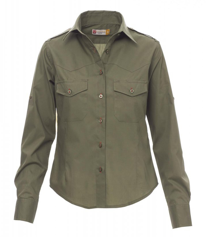 Payper TROPHY LADY Košeľa dámska S, Military green