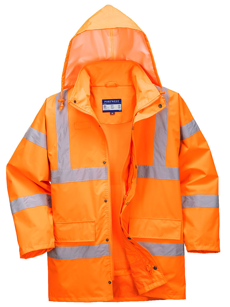 Portwest RT60 HI-VIS Reflexná bunda S, Fluorescenčno oranžová