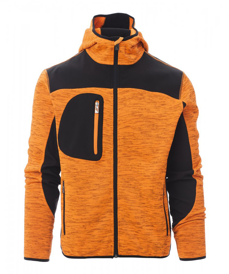 Payper TRIP Pánska bunda 5XL, Orange fluorescent-Black