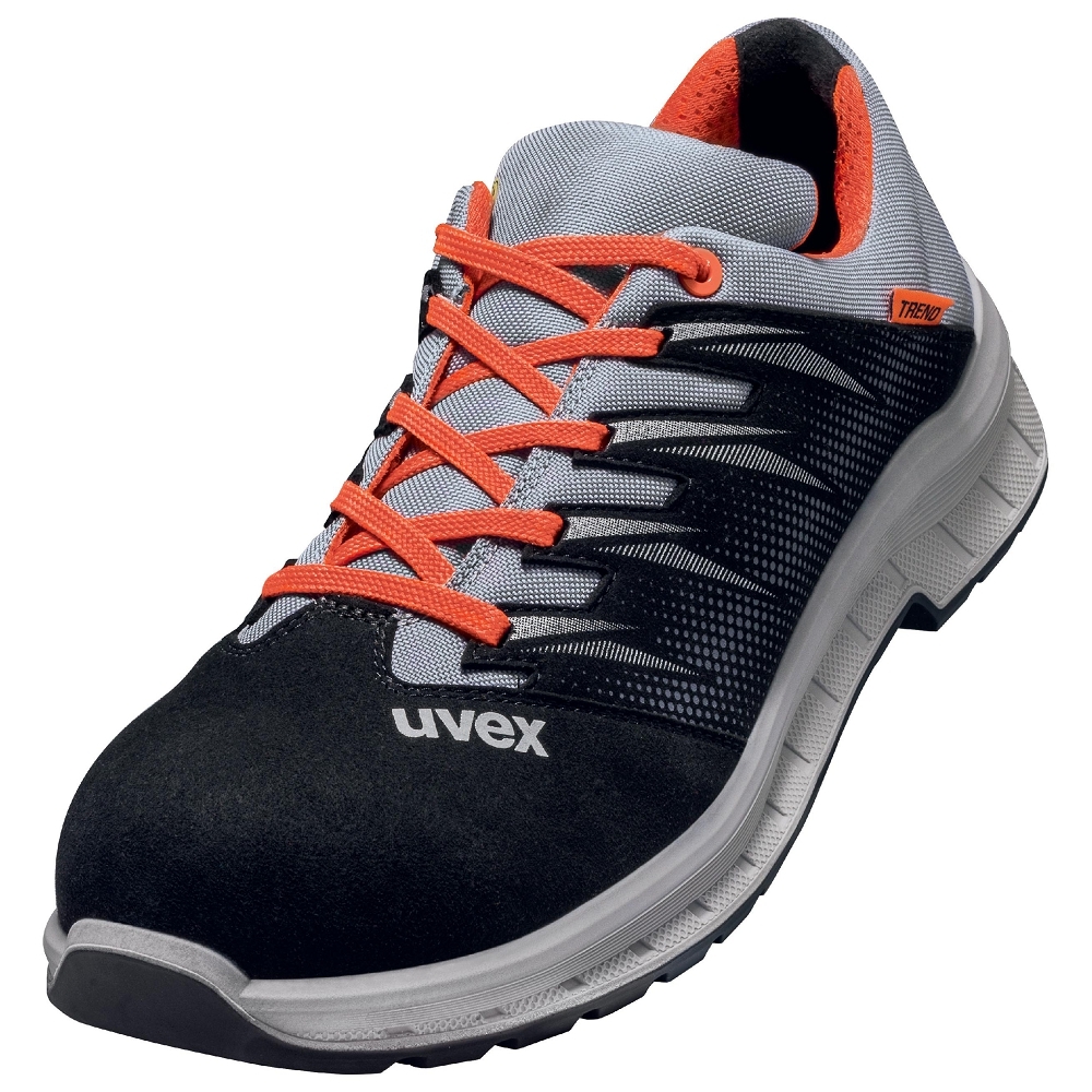 Uvex 6909 S2 SRC Bezpečnostná obuv Čierna-Sivá, 38