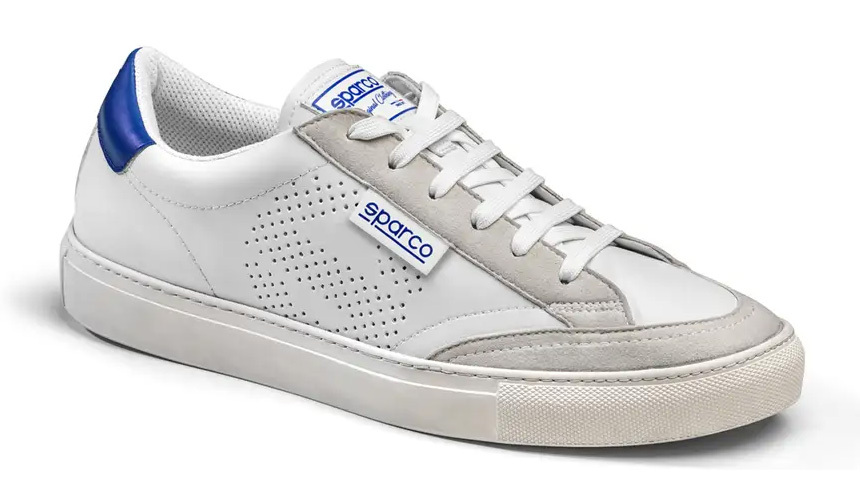 Sparco S-TIME Tenisky 36, Biela-Modrá