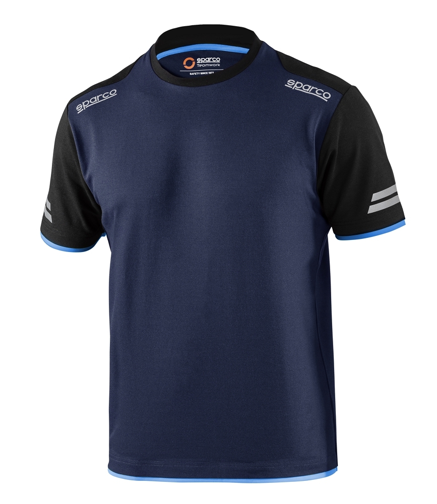 Sparco TUCSON TECH T-SHIRT Tričko XS, Námornícka modrá-Modrá