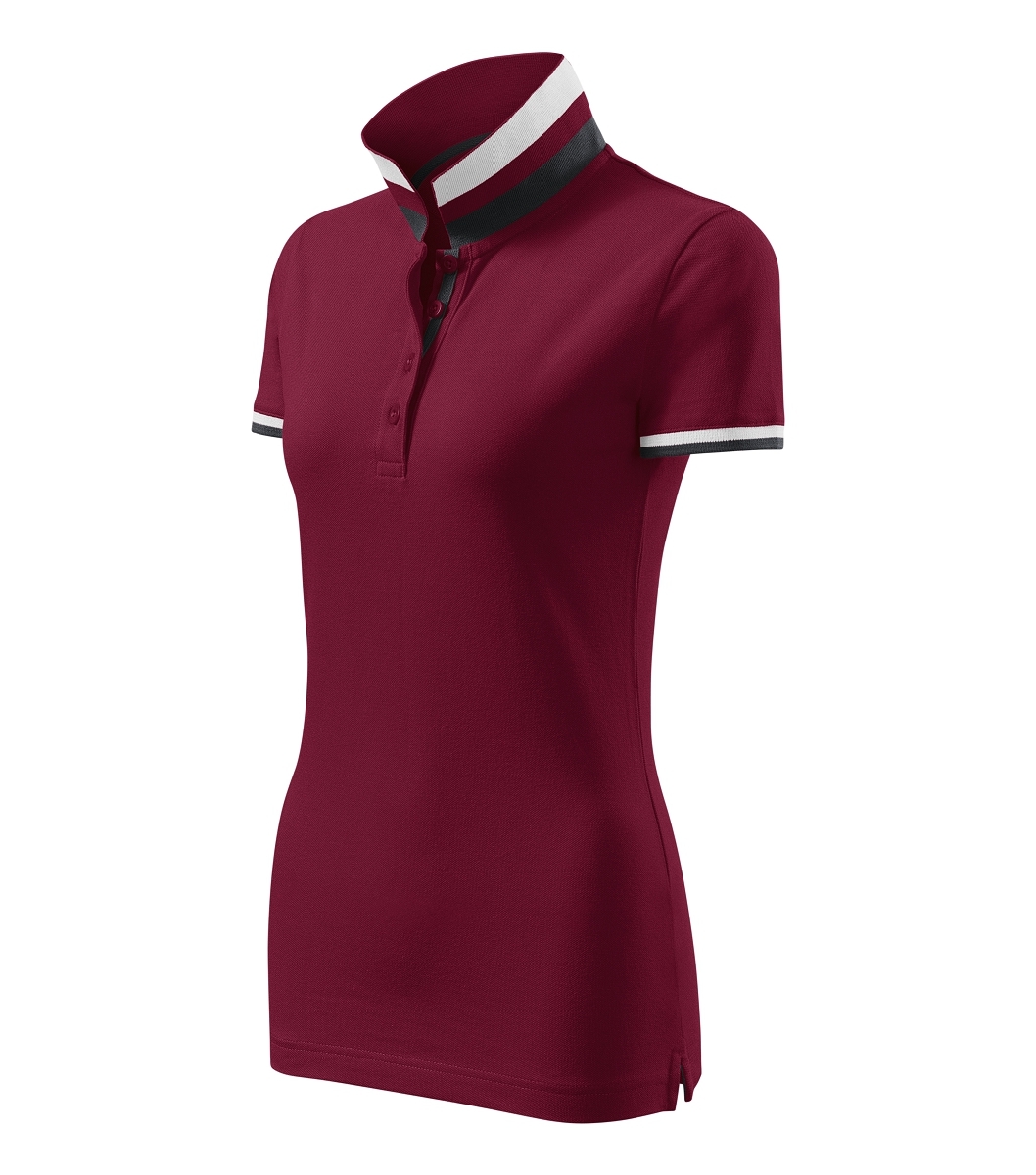 Malfini Premium COLLAR UP 257 Polokošeľa dámska XL, Garnet