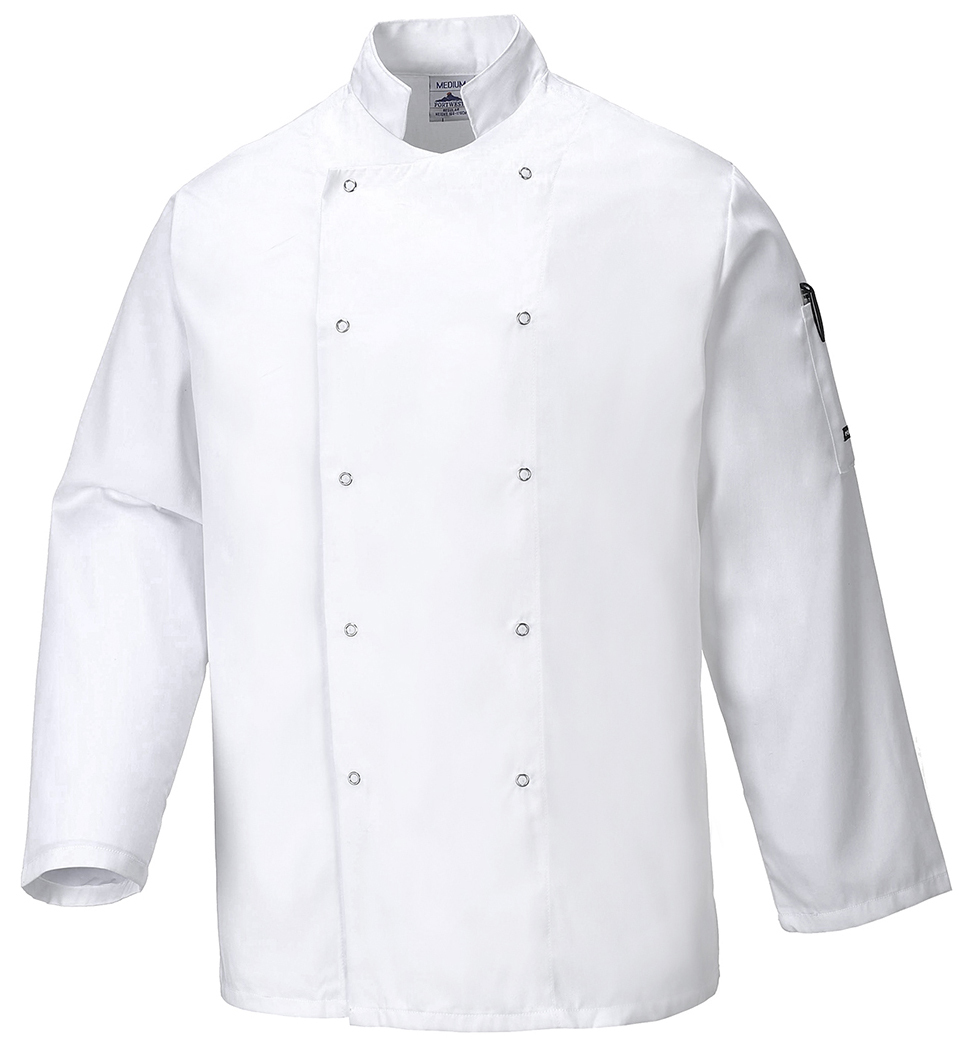 Portwest C833 SUFFOLK CHEFS Kuchársky rondon Biela, XS