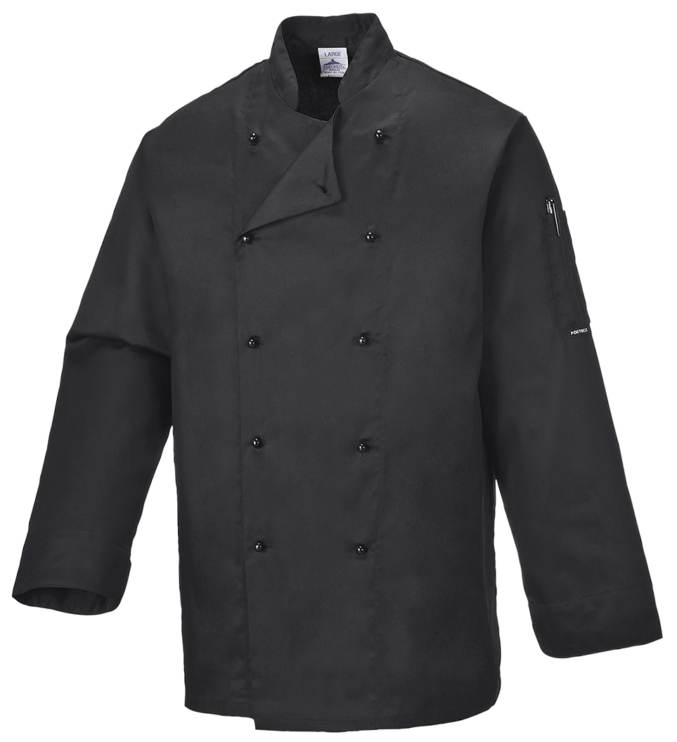 Portwest C834 SOMERSET CHEFS Kuchársky rondon XS, Čierna