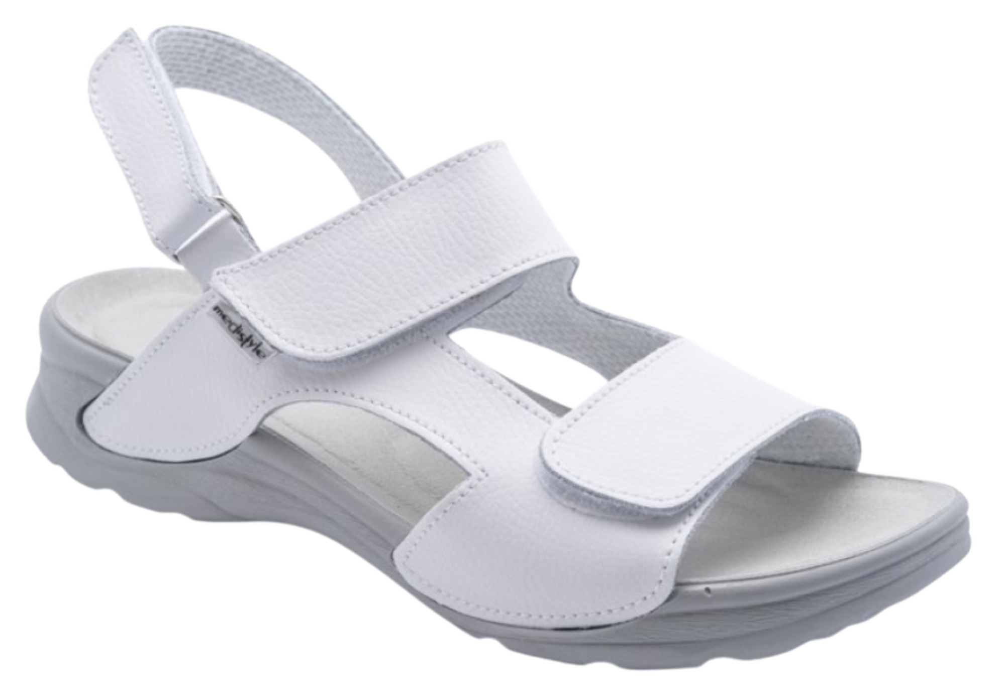 Medistyle MIRKA Dámske zdravotné sandále Biela, 37