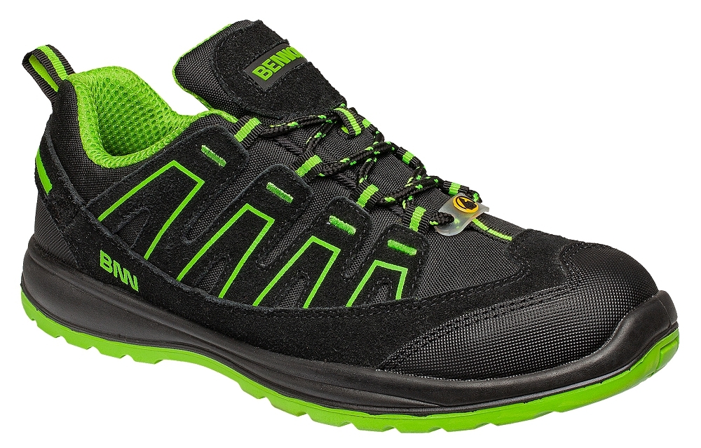 Bennon ALEGRO O1P ESD GREEN LOW Pracovná obuv Zelená-Čierna, 36