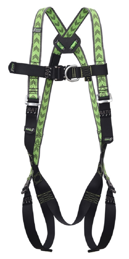 Kratos Safety FA1010501A Bezpečnostný postroj L/XXL, Zelená-Čierna