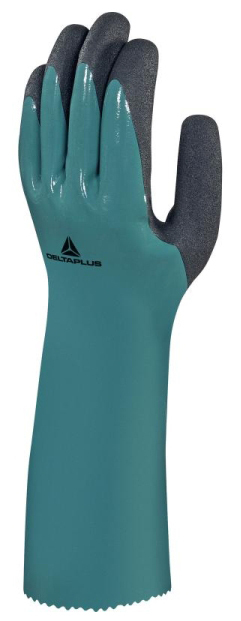 Delta Plus CHEMSAFE VV835 Pracovné nitrilové rukavice Zelená, 8