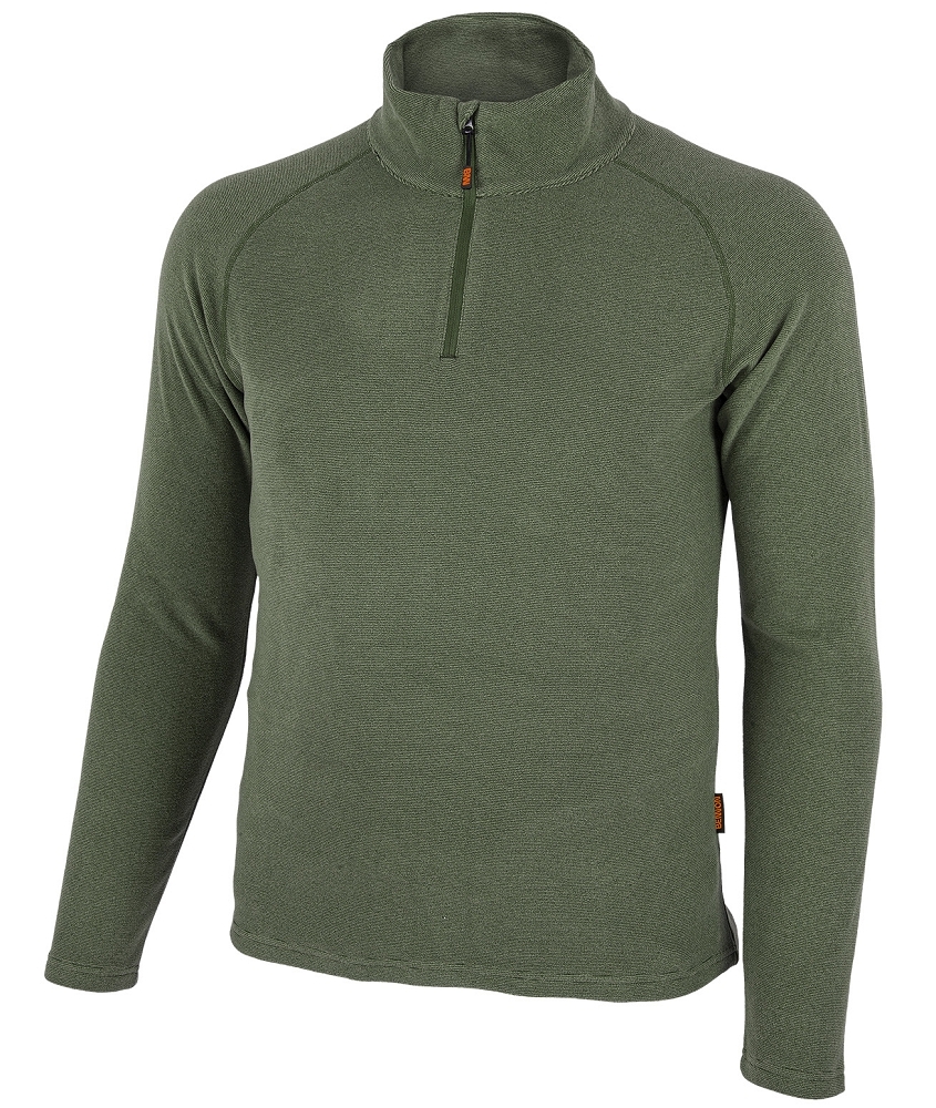 Bennon POLAROS SWEATSHIRT GREEN Fleecová mikina Zelená, S