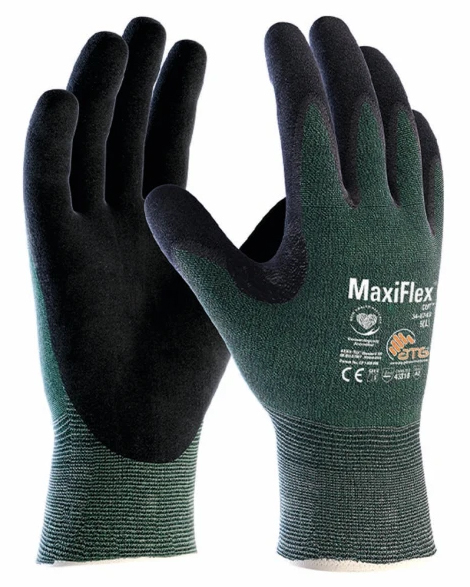 ATG 42-8443 MAXIFLEX CUT AD-APT Pracovné rukavice Zelená-Čierna, 10