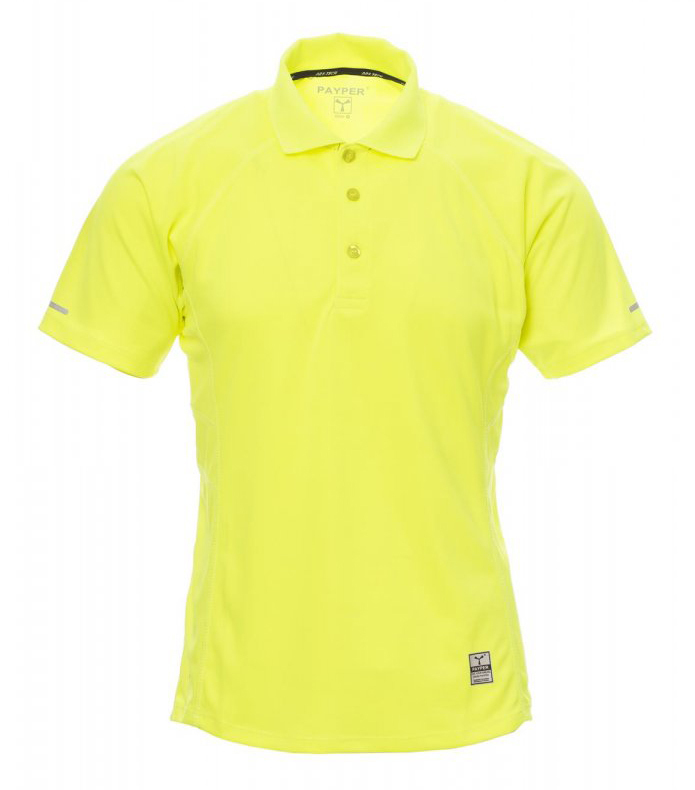 Payper TRAINING Polokošeľa pánska S, Fluorescent yellow